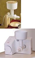 Family Living Grain Mill w/Hand Base & Bosch Mixer Adapter - $169.95